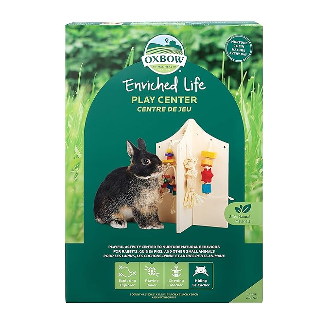 Oxbow play center for rabbits