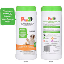 Pawz sanitizing wipes unscented 60 ct