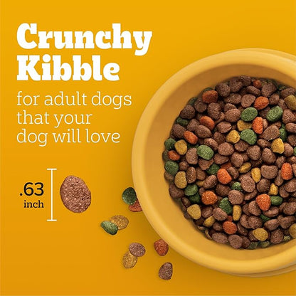Pedigree roasted chicken & vegetable dry dog food kibble 3.5lbs