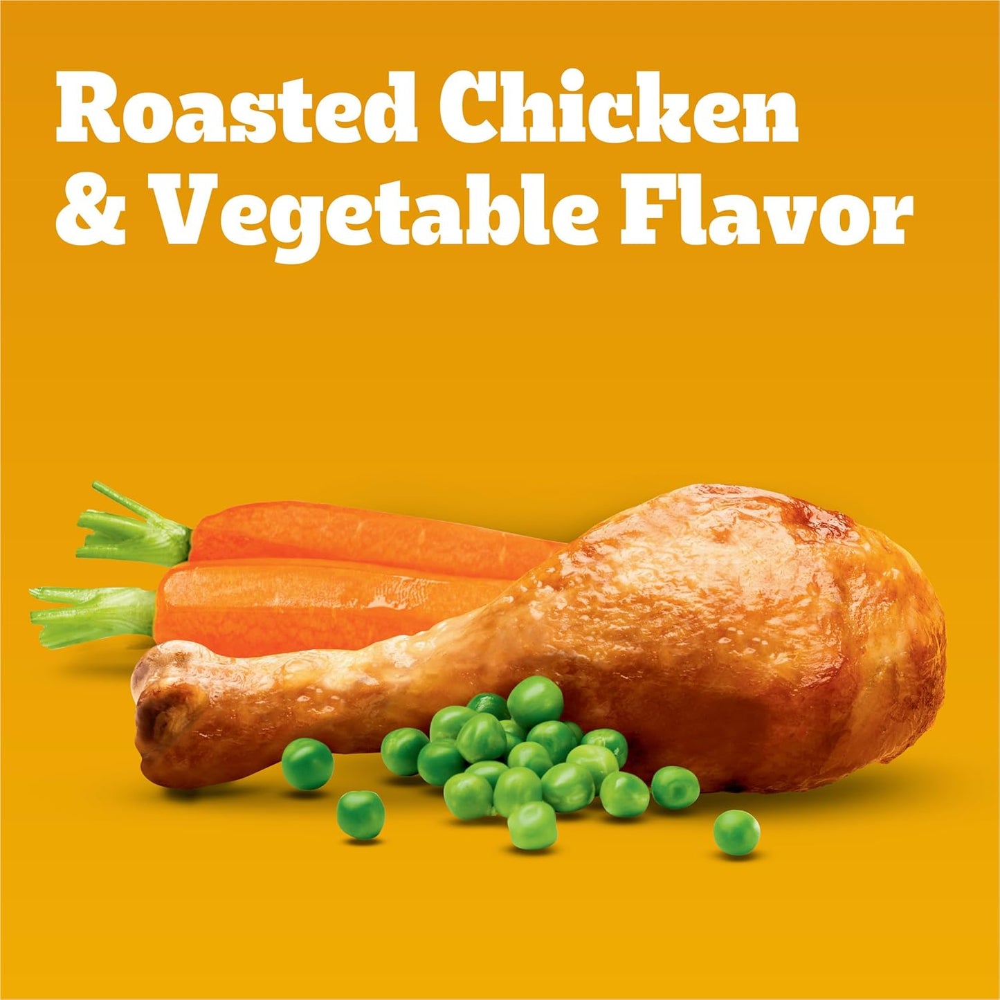 Pedigree roasted chicken & vegetable dry dog food kibble 3.5lbs