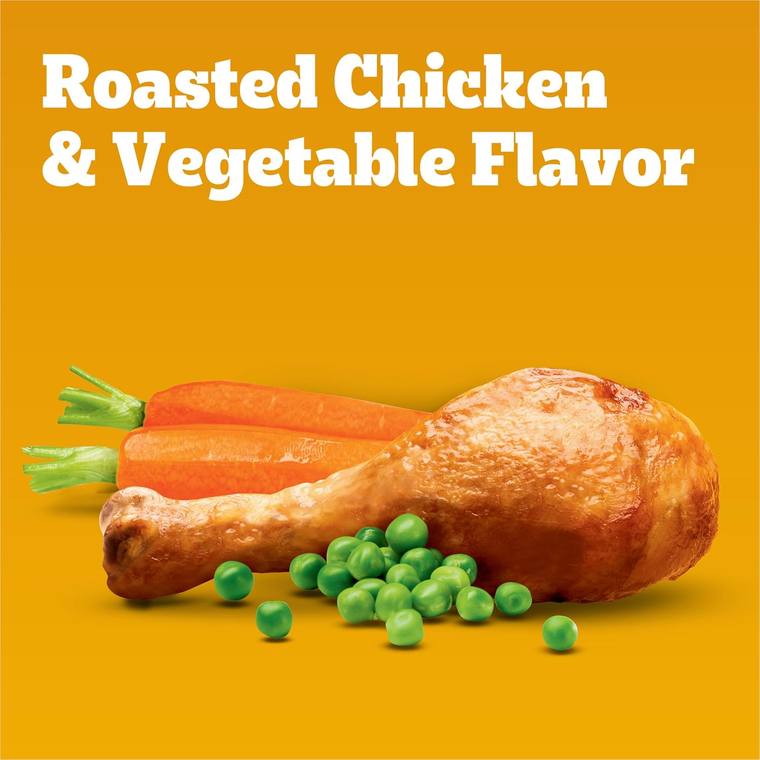 Pedigree roasted chicken & vegetable dry dog food kibble 3.5lbs