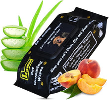 Pet grooming wipes for dogs and cats 80 wet wipes
