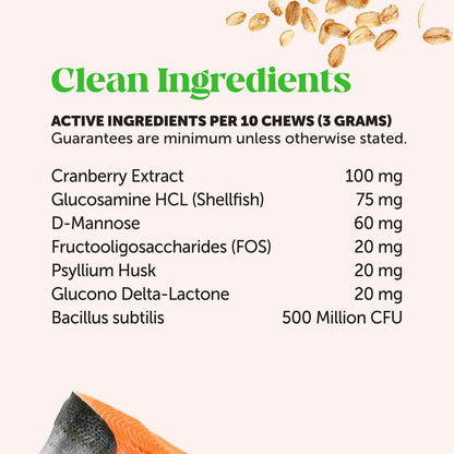 Pet honesty urinary tract health treats 3.7oz