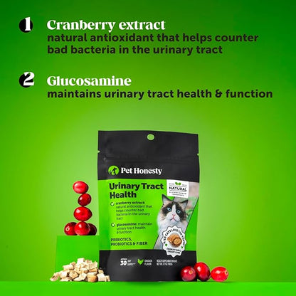 Pet honesty urinary tract health treats 3.7oz