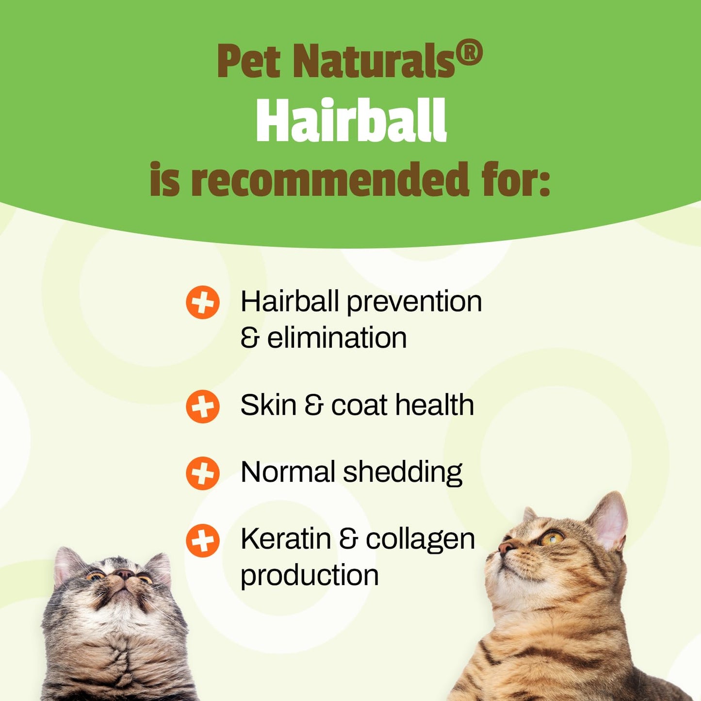 Pet Naturals Hairball - 30 Chicken - Flavored Chews - Cat Supplements & Vitamins For Hairball Control And Digestive Support, Contains No Corn Or Wheat
