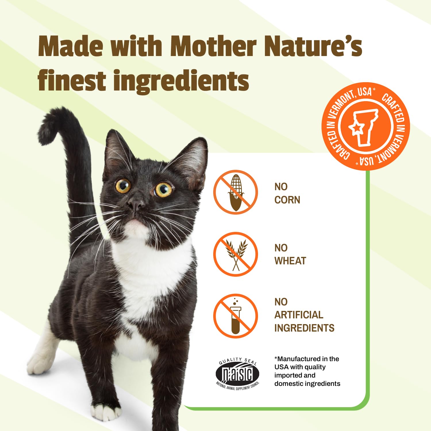 Pet Naturals Hairball - 30 Chicken - Flavored Chews - Cat Supplements & Vitamins For Hairball Control And Digestive Support, Contains No Corn Or Wheat