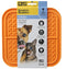 Pet Zone Boredom Busterz Indulge Licking Mat Slow Feeder For Dogs - Small Orange