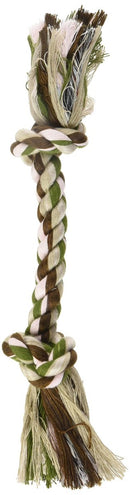 Petmate Booda Two Knot Rope Bone, Multicolored, Medium