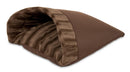 Petmate Kitty Cave Modern Cat Bed - 16 - Inch by 19 - Inch - Chocolate Brown