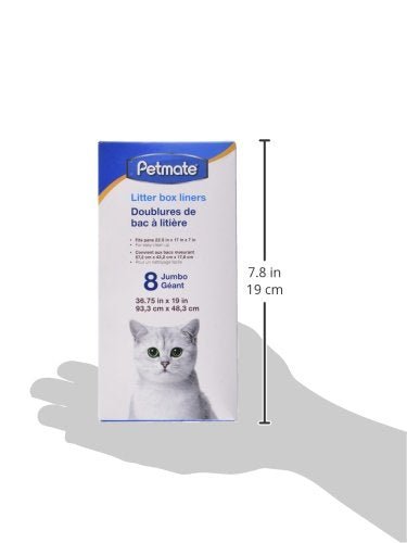 Petmate Litter Pan Boxed Liners For Cat - Jumbo