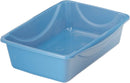 Petmate Litter Pan For Cat - Blue/Gray - Small - Made in USA