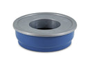 Petmate No Spill Bowl For Dog - Spill Proof - Blue