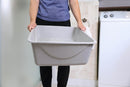 Petmate Open Cat Litter Box - Extra Large - Mouse Grey - Durable Standard Litter Box - Made in USA