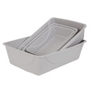 Petmate Open Cat Litter Box - Medium - Blue/Mesa Grey - Made in USA