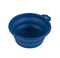 Petmate Silicone Round Travel Pet Bowl Navy Blue 1ea/Small