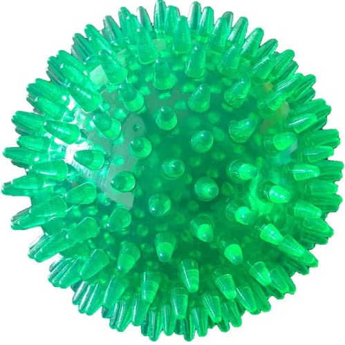 PetSport 2.8" Gorilla Spiky Ball Floating Dog Toy 1ct - Medium | Vanilla Scented Super Durable TPR Rubber Ultra Light Strong & Bouncy