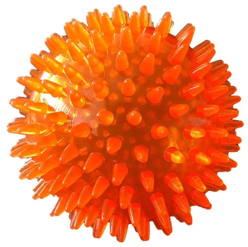 PetSport 2.8" Gorilla Spiky Ball Floating Dog Toy 1ct - Medium | Vanilla Scented Super Durable TPR Rubber Ultra Light Strong & Bouncy