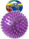 PetSport 5" Gorilla Spiky Squeaker Ball Dog Toy - Extra Large | Play Fetch with Durable TPR Rubber | Cleans Teeth, Promotes Good Dental and Gum Health for Your Pet, Colors Will Vary