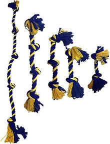 Petsport Twisted Chews Large 4 - Knot Cotton Rope 25"