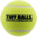 PetSport Yellow Tennis Ball Dog Toys | 1 Pack Giant (4") Tuff Balls for Large Dogs | Pet Safe Non - Toxic Industrial Strength Felt & Rubber | Play Fetch, Exercise, Train or Toss at Dog Park