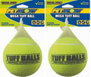 PetSport Yellow Tennis Ball Dog Toys | 1 Pack Mega (6") Tuff Balls for Extra Large Dogs | Pet Safe Non - Toxic Industrial Strength Felt & Rubber | Exercise, Train or Toss at Dog Park