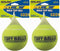 PetSport Yellow Tennis Ball Dog Toys | 1 Pack Mega (6") Tuff Balls for Extra Large Dogs | Pet Safe Non - Toxic Industrial Strength Felt & Rubber | Exercise, Train or Toss at Dog Park