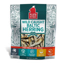 PLATO Baltic Herring Dog Treat - Real Fish - Air Dried - Grain - Free - Baltic Herring, 3 Ounces, Natural