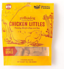 Polkadog chicken littles bone dog treats 7oz cat treats crunchy treats