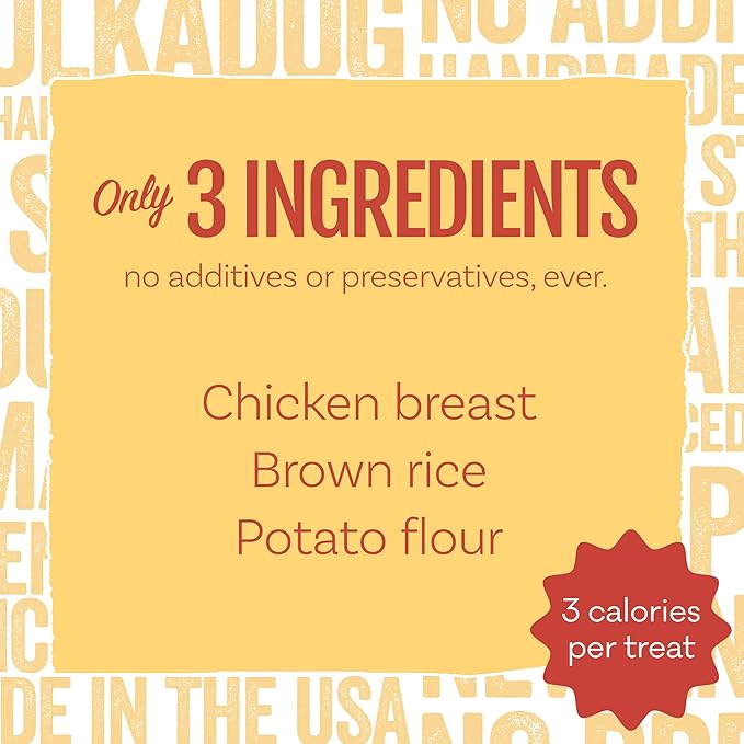 Polkadog chicken littles training bits chicken recipe 7oz dog & cat treats crunchy