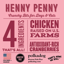 Polkadog Henny Penny Chicken & Cranberry Dog Treats Cat Snacks, Bite - Shaped Treat For Dogs, Puppies All - Natural Pet, Dog Treats 7 Oz