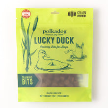 Polkadog Lucky Duck Dog Training Treats All - Natural Bits, Pet Treats For Kittens, Puppies – Bite - Sized, Crunchy Snack For Dogs, Cats – Grain Free – 7Oz