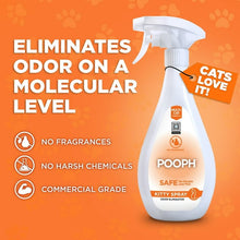Pooh kitty litter spray feline cleaning spray odor eliminating spray 20oz
