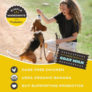 Primal Freeze Dried Dog Treats - Chicken & Banana Dog Treats with Goat Milk for Dogs - Peelin' Fantastic - Grain Free Training Treats for Dogs with Probiotics - 2 oz