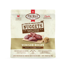 Primal Freeze Dried Raw Cat Food Nuggets Venison, Complete & Balanced Meal or Topper, Premium, Healthy, Grain Free, High Protein Raw Cat Food with Probiotics (14 oz)