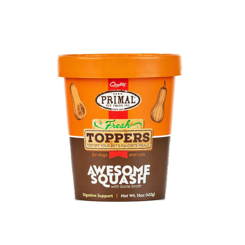 Primal Fresh Toppers Awesome Squash Whole Food Supplement for Dogs & Cats