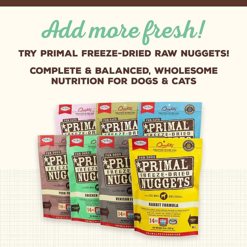 Primal Pet Freeze Dried Raw Dog Food Topper & Cat Food Topper - Chicken - 3.5 oz