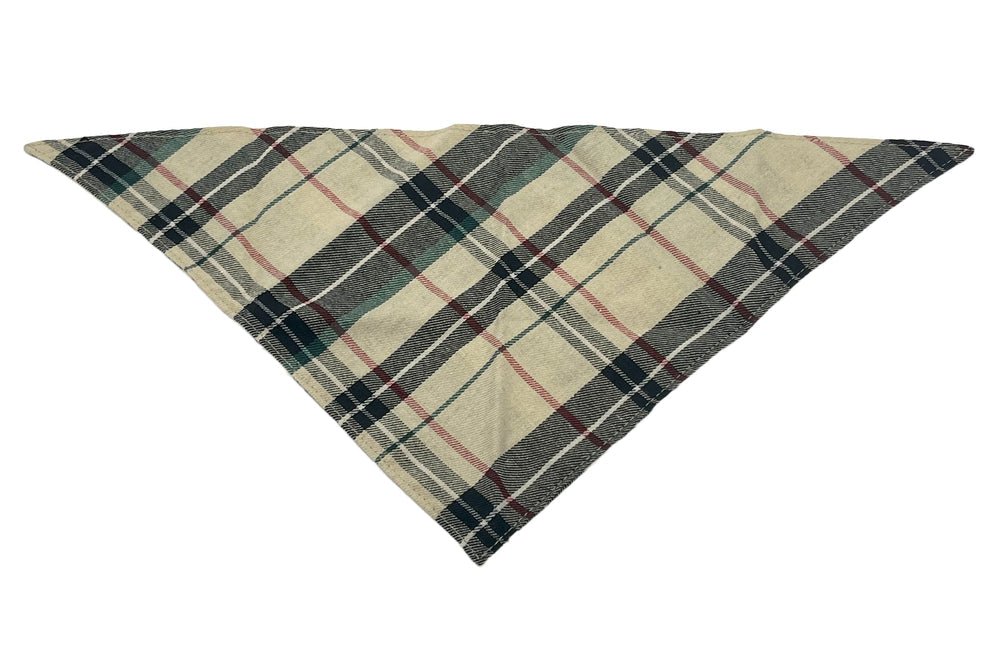 Puppibles plaid cotton bandana