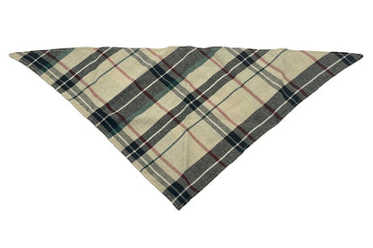 Puppibles plaid cotton bandana