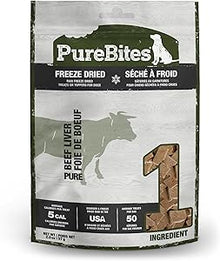 Pure bites freeze dried beef liver treats 2oz