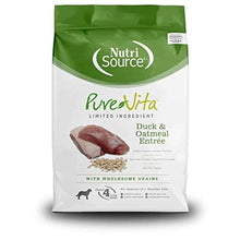 Pure Vita Dry Dog Food - Duck & Oatmeal - 5 Lbs