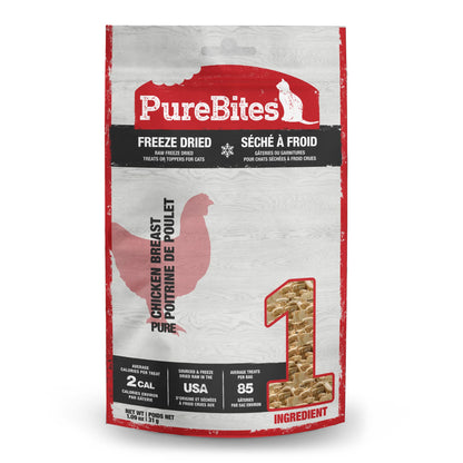 PureBites Freeze - Dried Cat Treats with Chicken Breast 1.09 oz