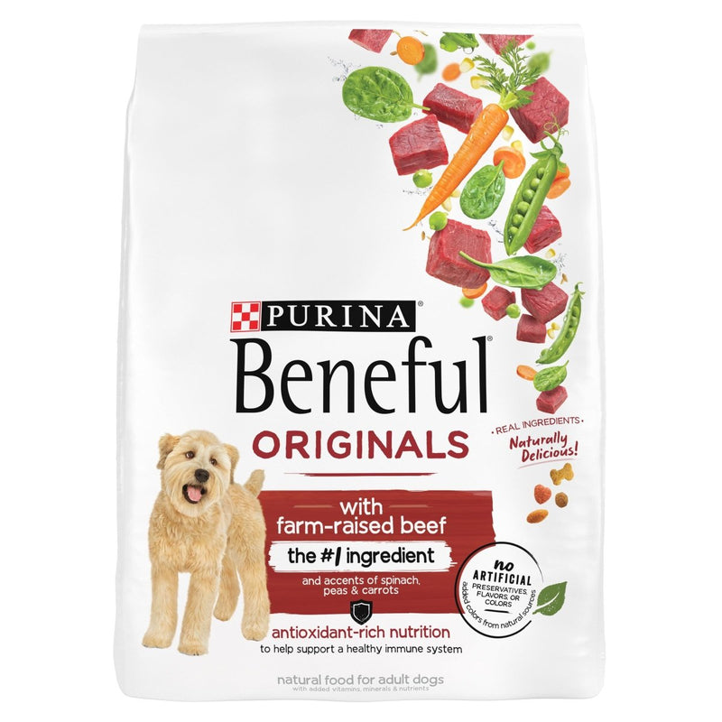 Purina Beneful Originals With Farm - Raised Beef, With Real Meat Dog Food 3.5 lb. Bag