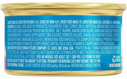Purina Fancy Feast Creamy Delights Wet Cat Food Variety Salmon)