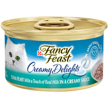 Purina Fancy Feast Wet Cat Food, Creamy Delights Tuna Feast In A Creamy Sauce - 3 Oz. Cans