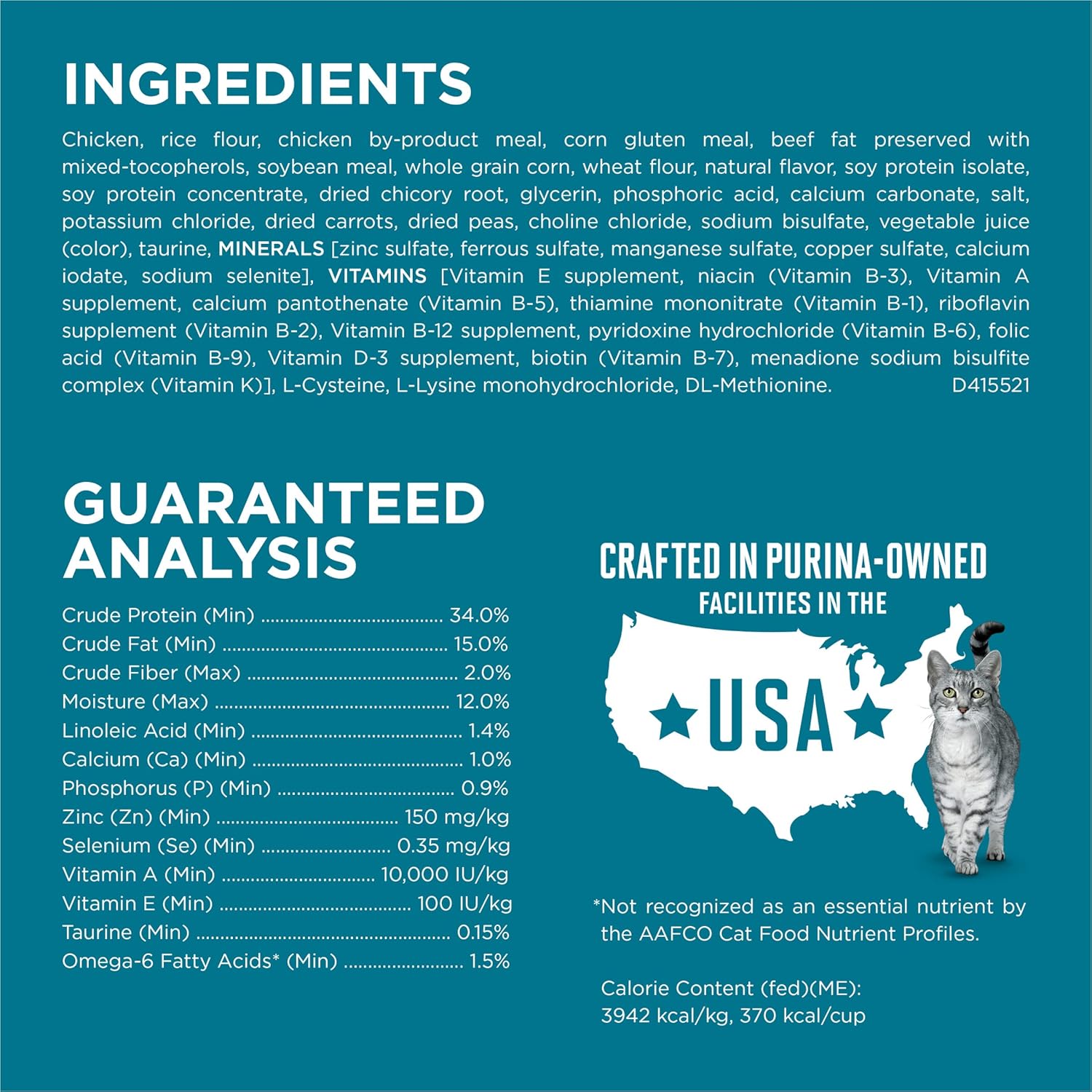 Purina ONE Tender Selects Blend with Real Chicken Digestive Formula Dry Cat Food, 7 - lb bag