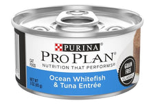 Purina pro plan complete essentials ocean whitefish & tuna entree 3oz canned wet food