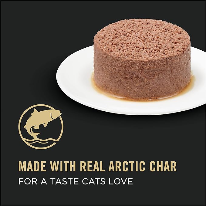 Purina pro plan sensitive skin & stomach arctic char entree wet canned cat food 3oz