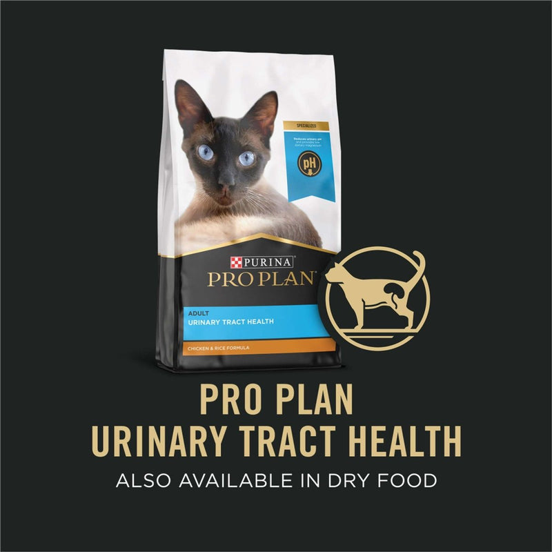 Purina Pro Plan Urinary Tract Health Beef and Chicken Entree Classic Cat Food - 5.5 Ounce Can