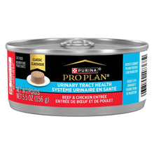 Purina Pro Plan Urinary Tract Health Beef and Chicken Entree Classic Cat Food - 5.5 Ounce Can