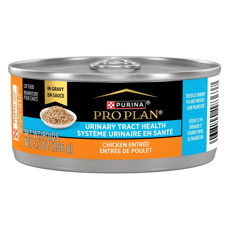 Purina Pro Plan Urinary Tract Health Chicken Entree in Gravy Cat Food - 5.5 Ounce Can